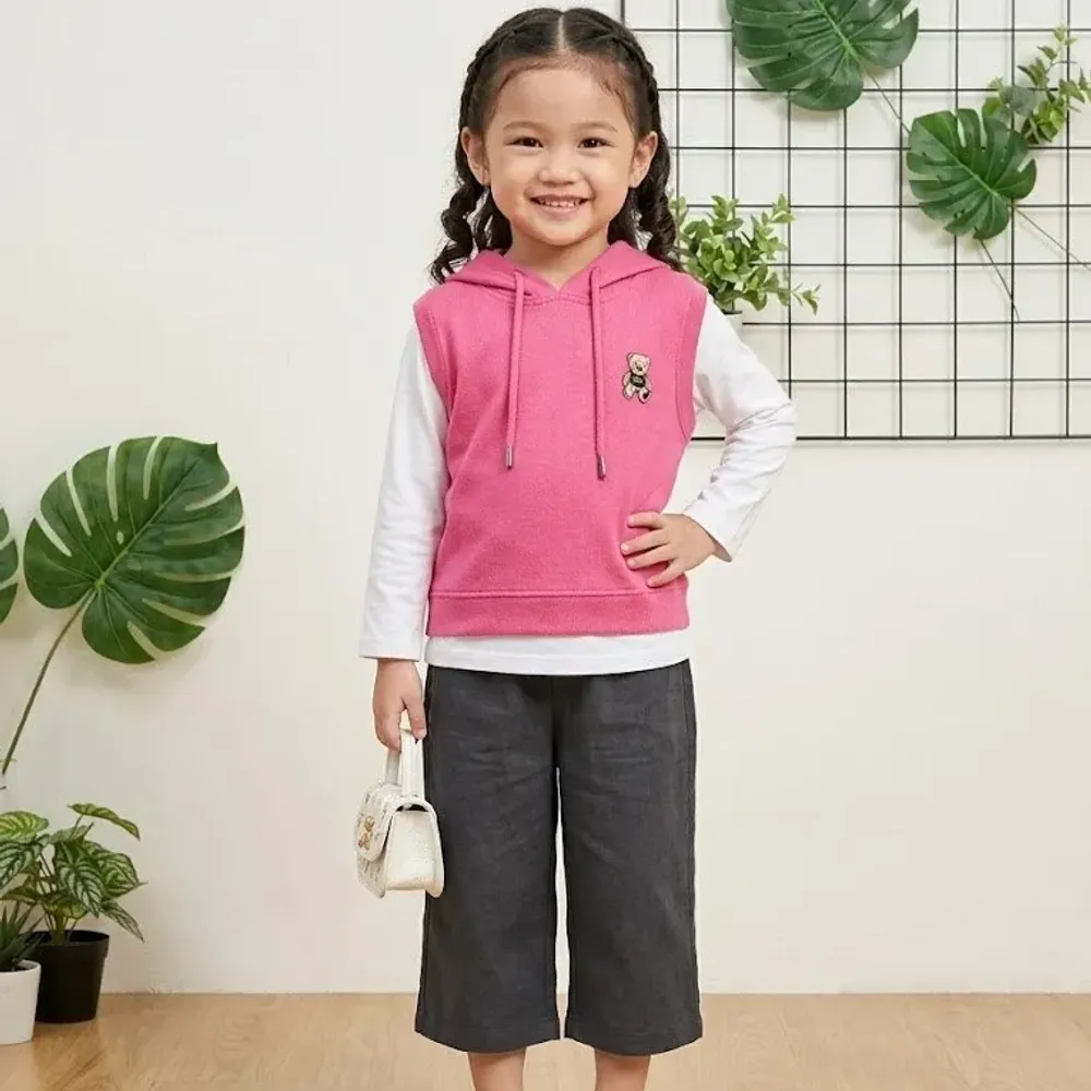 Sweater Kids Simple Comfy Layered