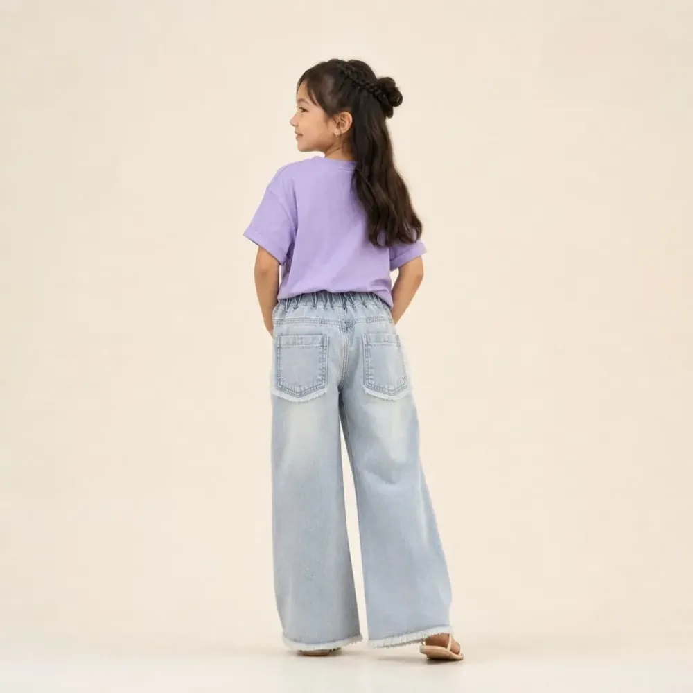 Pants Girl Lay Scratch Denim - Foto 2