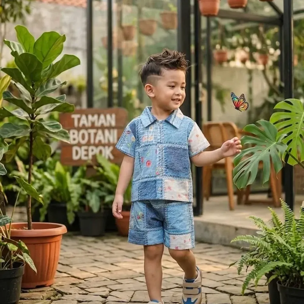 SET BOYS Trendy Patchwork