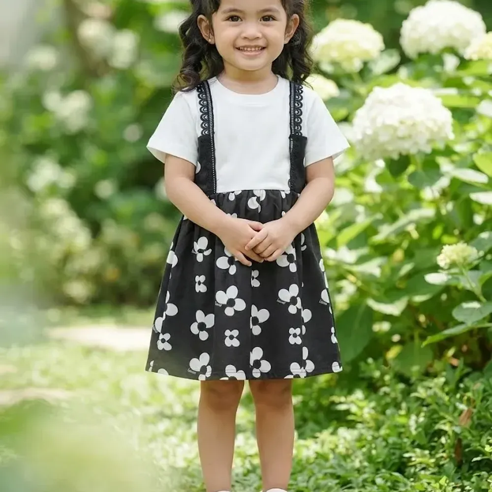 Dress Girl Flower White
