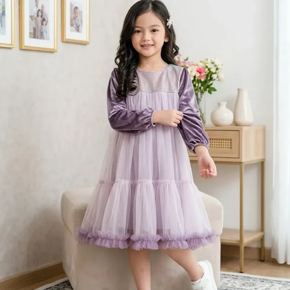 Dress Girl Suit Bows Come