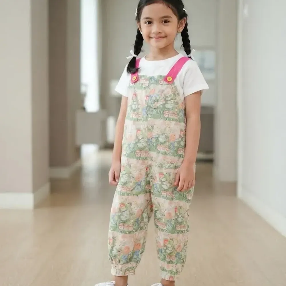 Set Girl Floral Classy