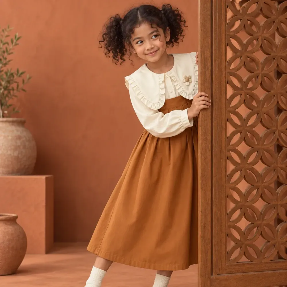 Dress Girl Autumn Willow Gown - Foto 4