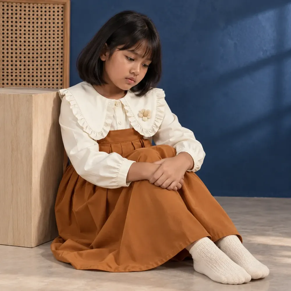 Dress Girl Autumn Willow Gown