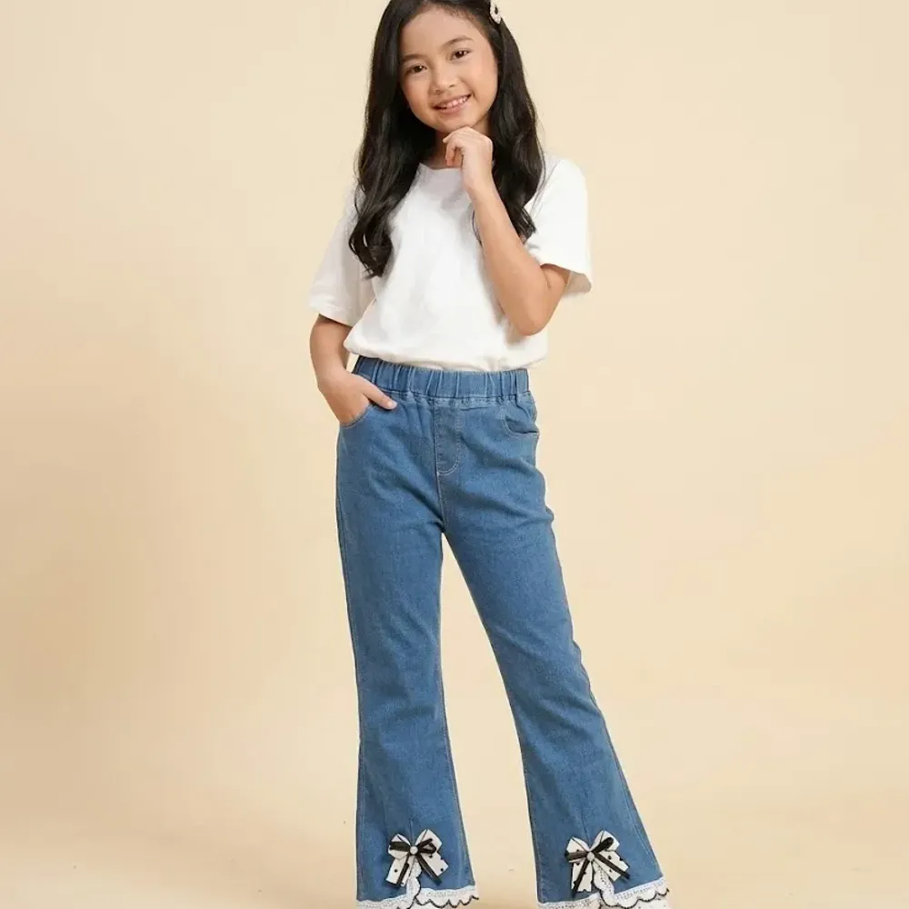 Pants Girl Arubelle Cute Denim