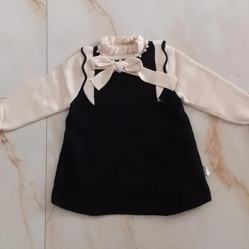 Dress Fluttering Princess Casual Woollen
