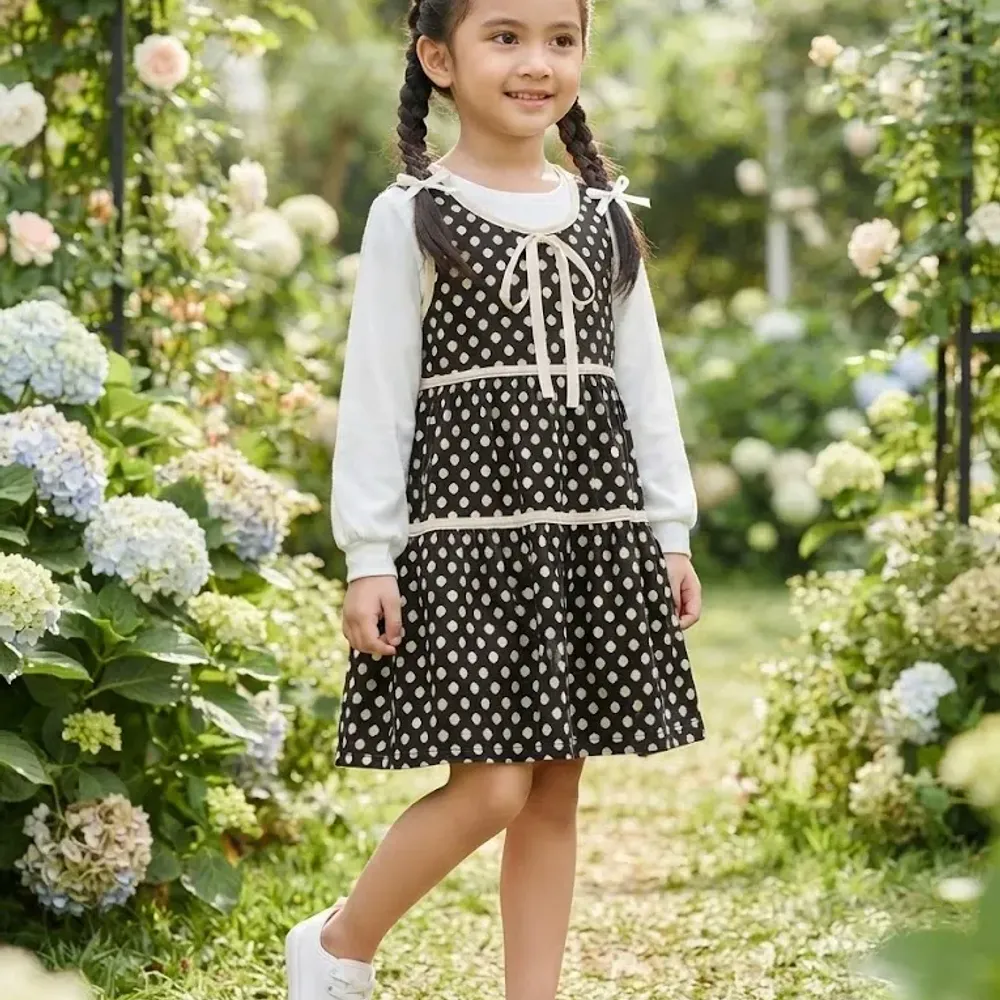Dress Girls Hexa Bow