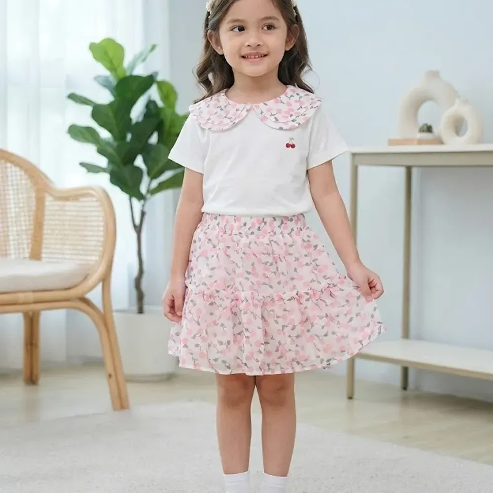 Set Girls Pink Cherry