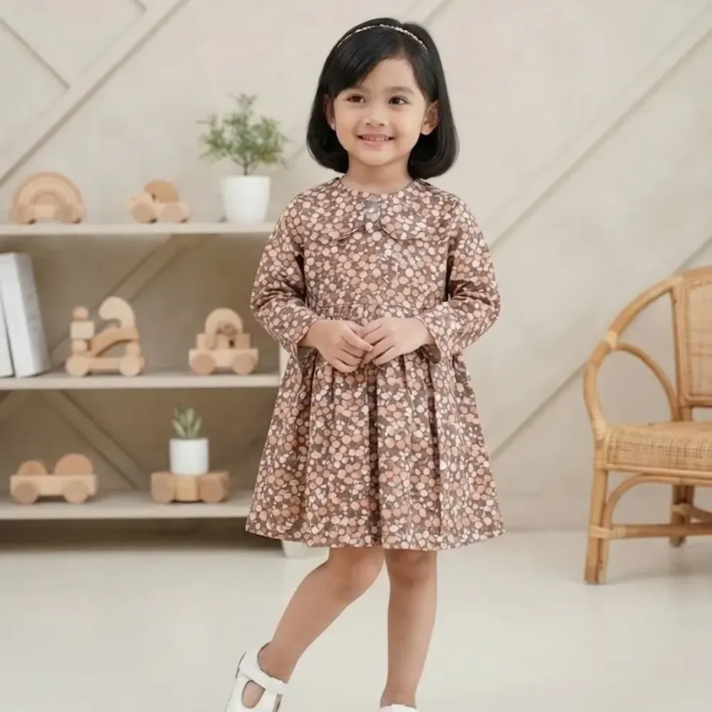Dress Girls Collaps Paint