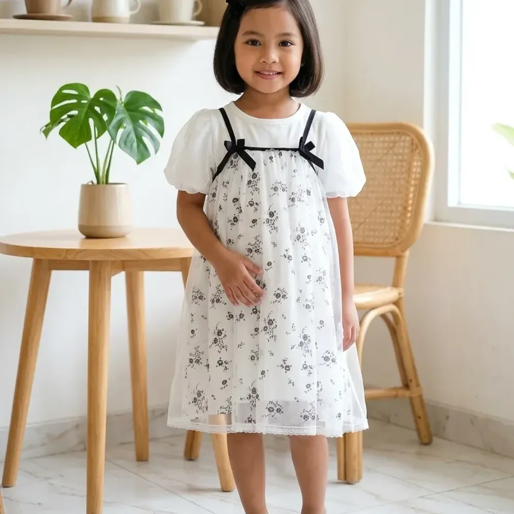 Dress Girls Orges Ruff