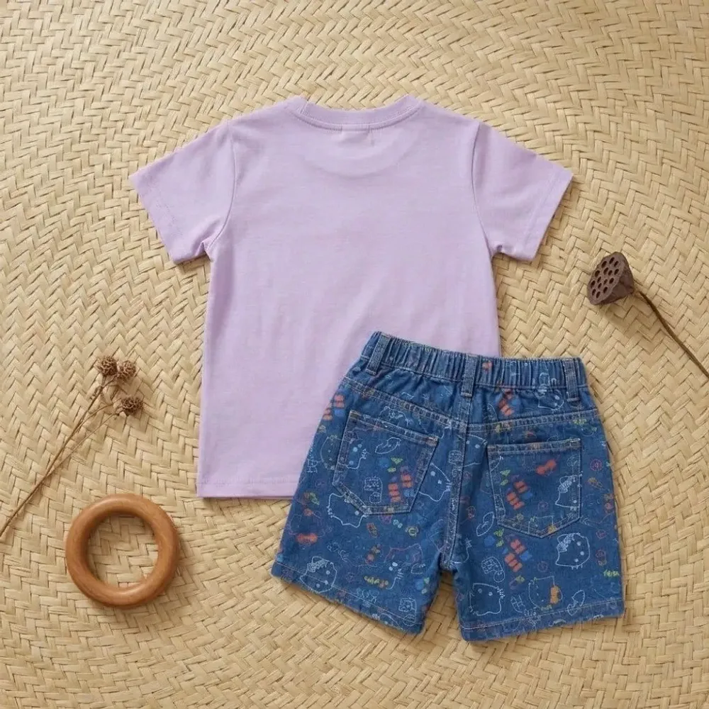 Set Girls Starry Simple Look - Foto 4