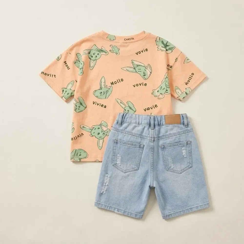 Set Kids Hoops Rabbit Modern Style - Foto 1
