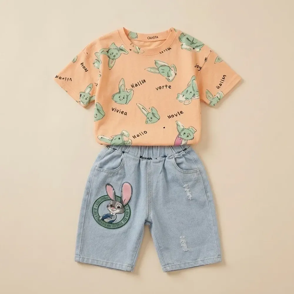 Set Kids Hoops Rabbit Modern Style
