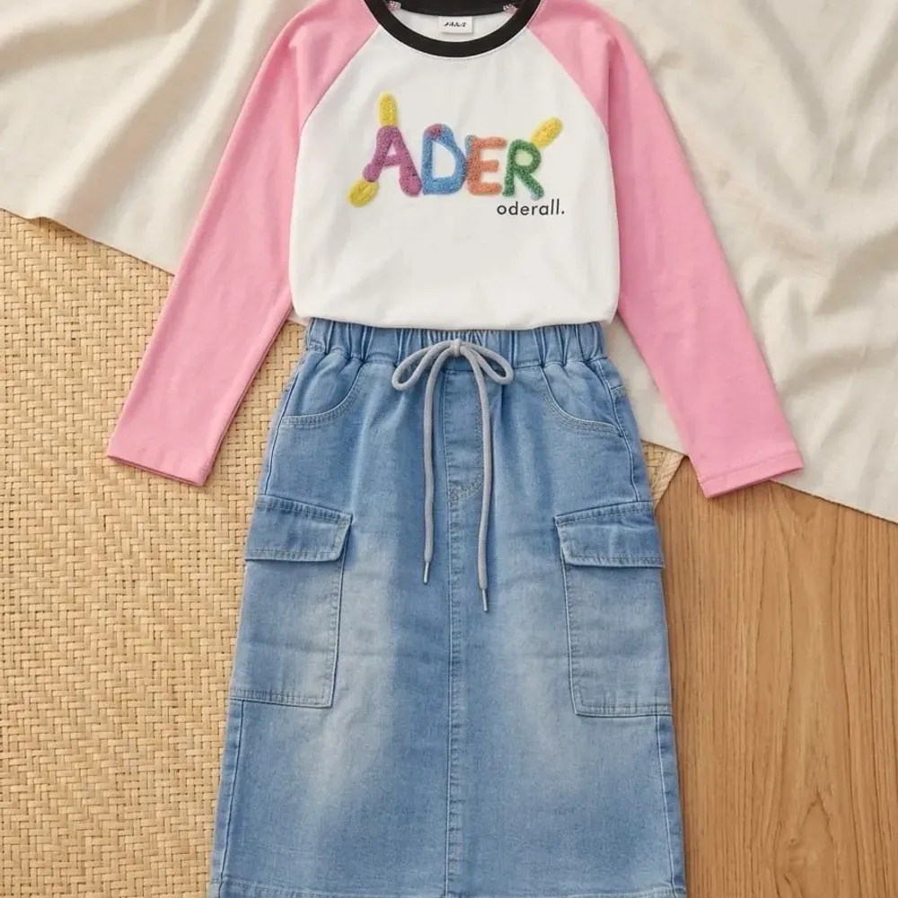 Set Girl Ader Cute Denim - Foto 4