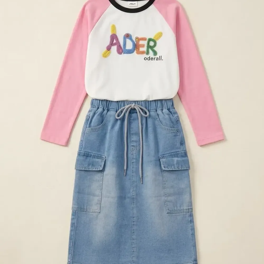 Set Girl Ader Cute Denim