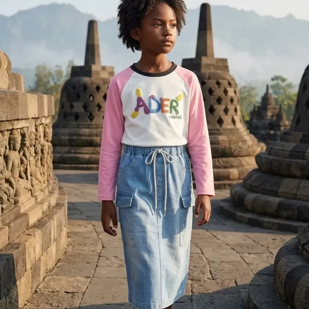 Set Girl Ader Cute Denim