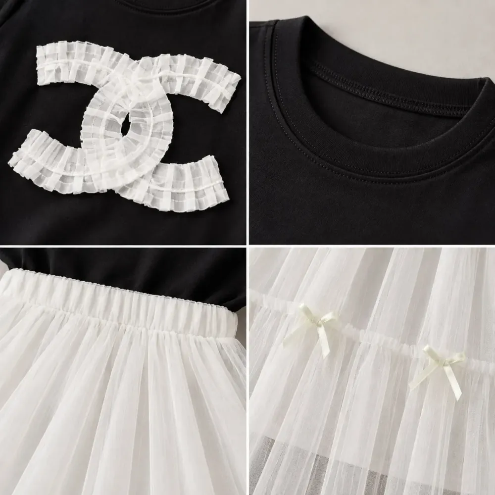 Set Girl Sweety Happy Skirt