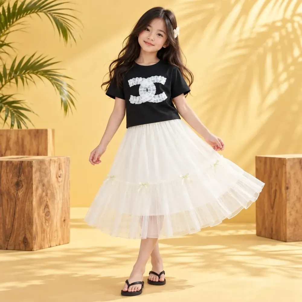 Set Girl Sweety Happy Skirt - Foto 4