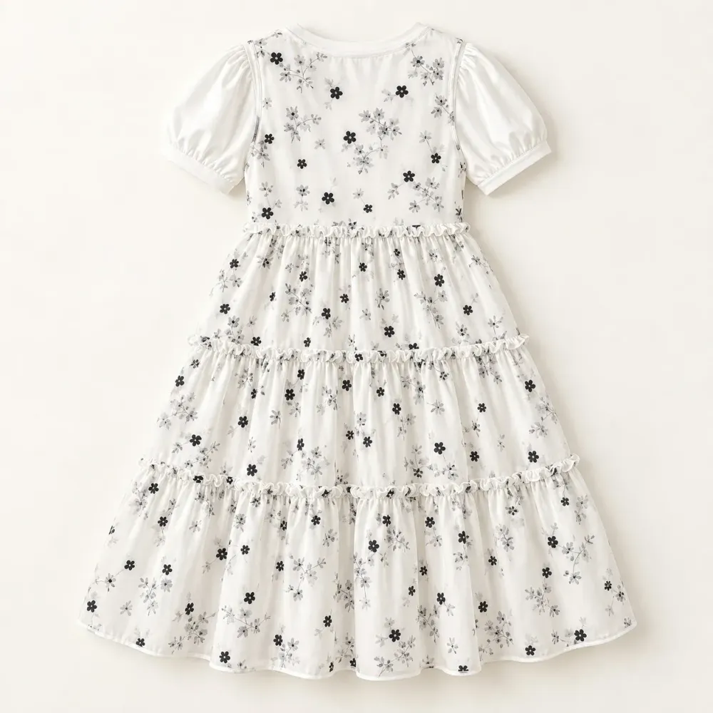 Dress Girly Summer Fresh Daisy
