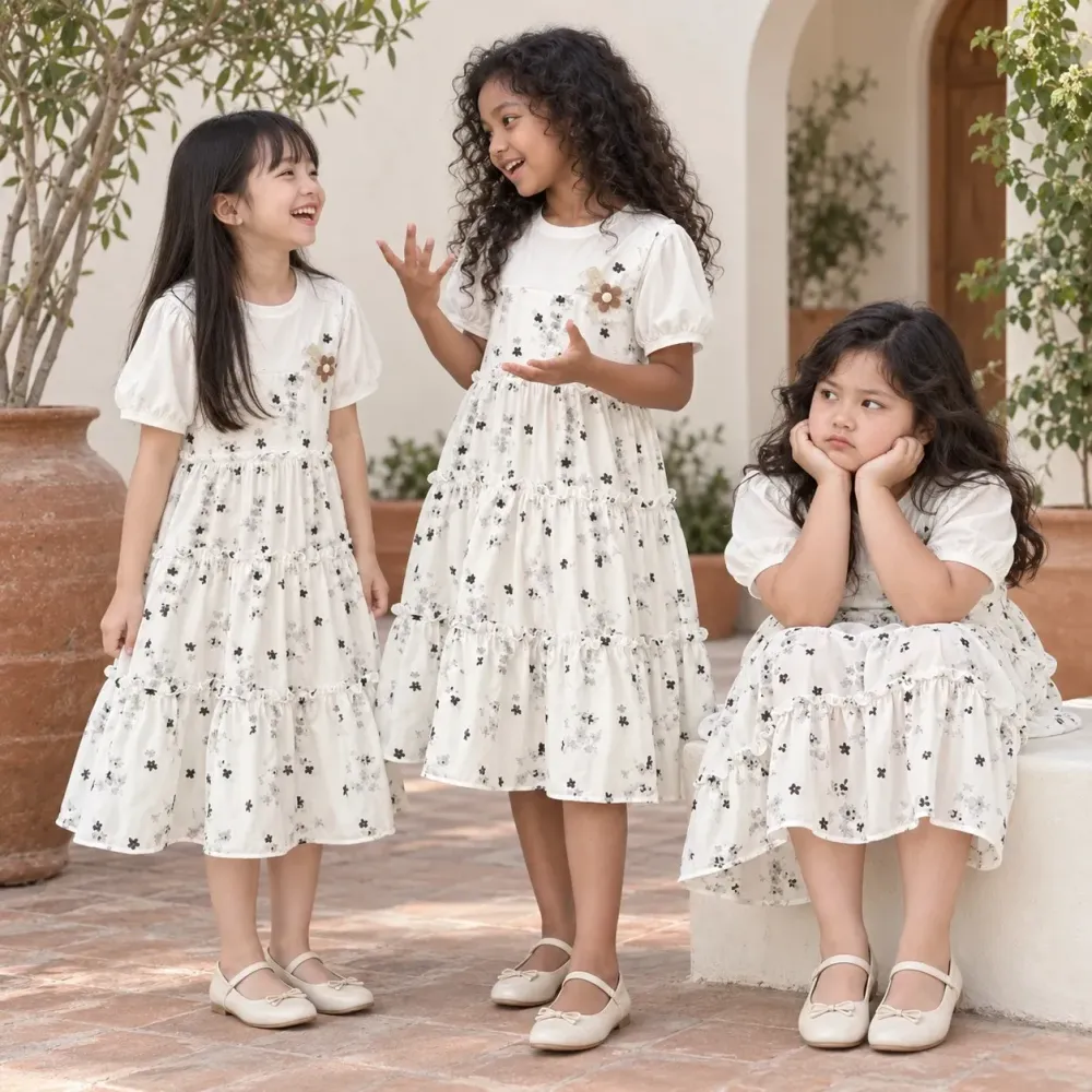 Dress Girly Summer Fresh Daisy - Foto 1