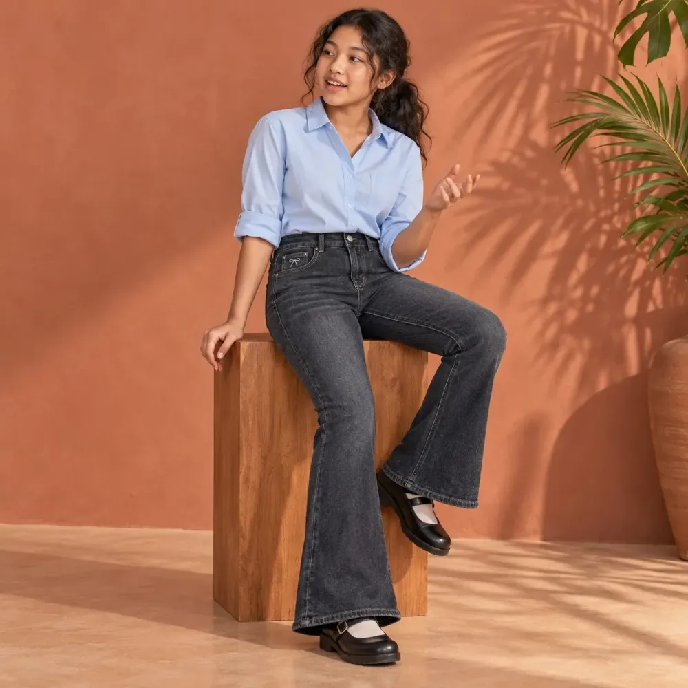 Pants Girl Classic Cross