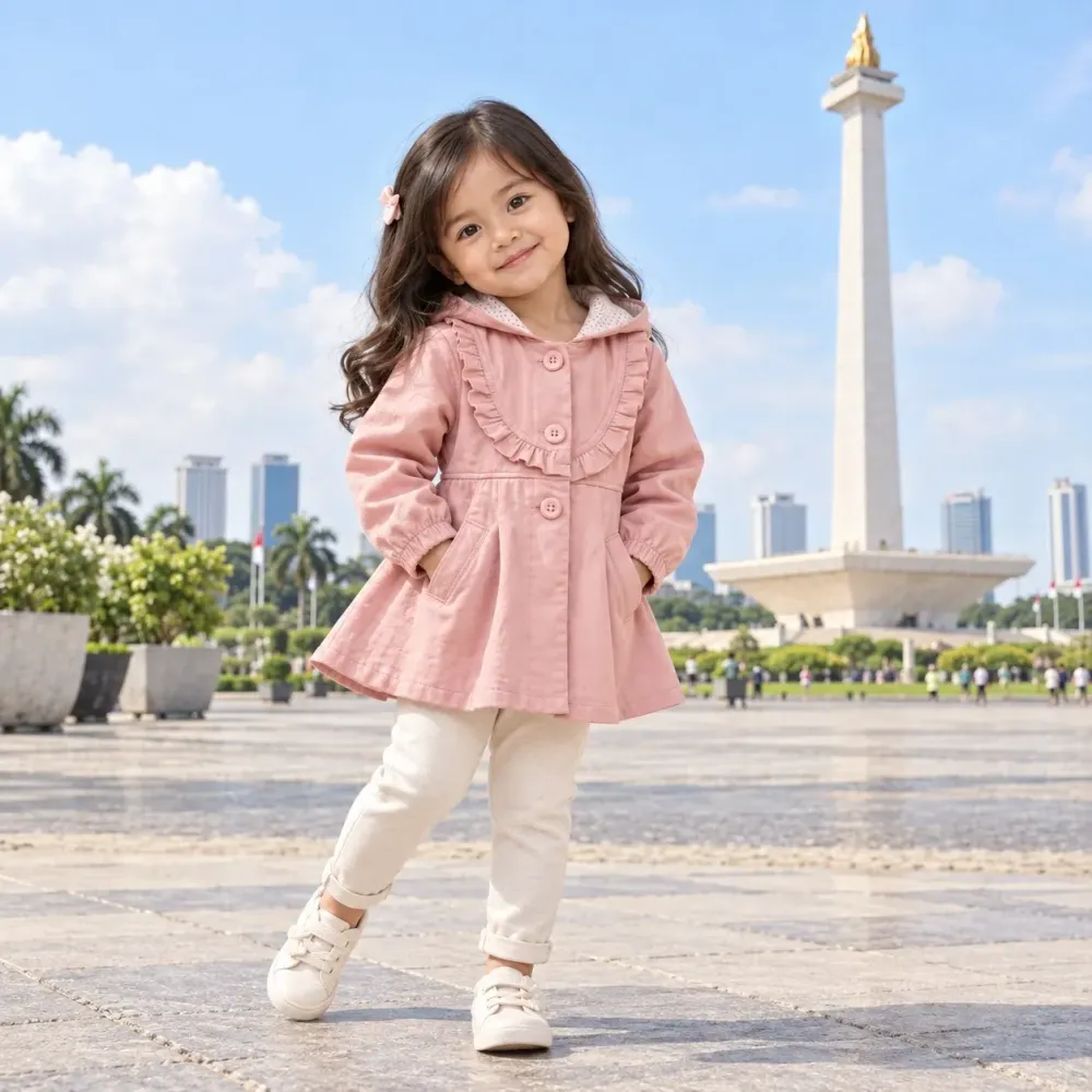 Jacket Girl Ethereal Pink Parka - Foto 4