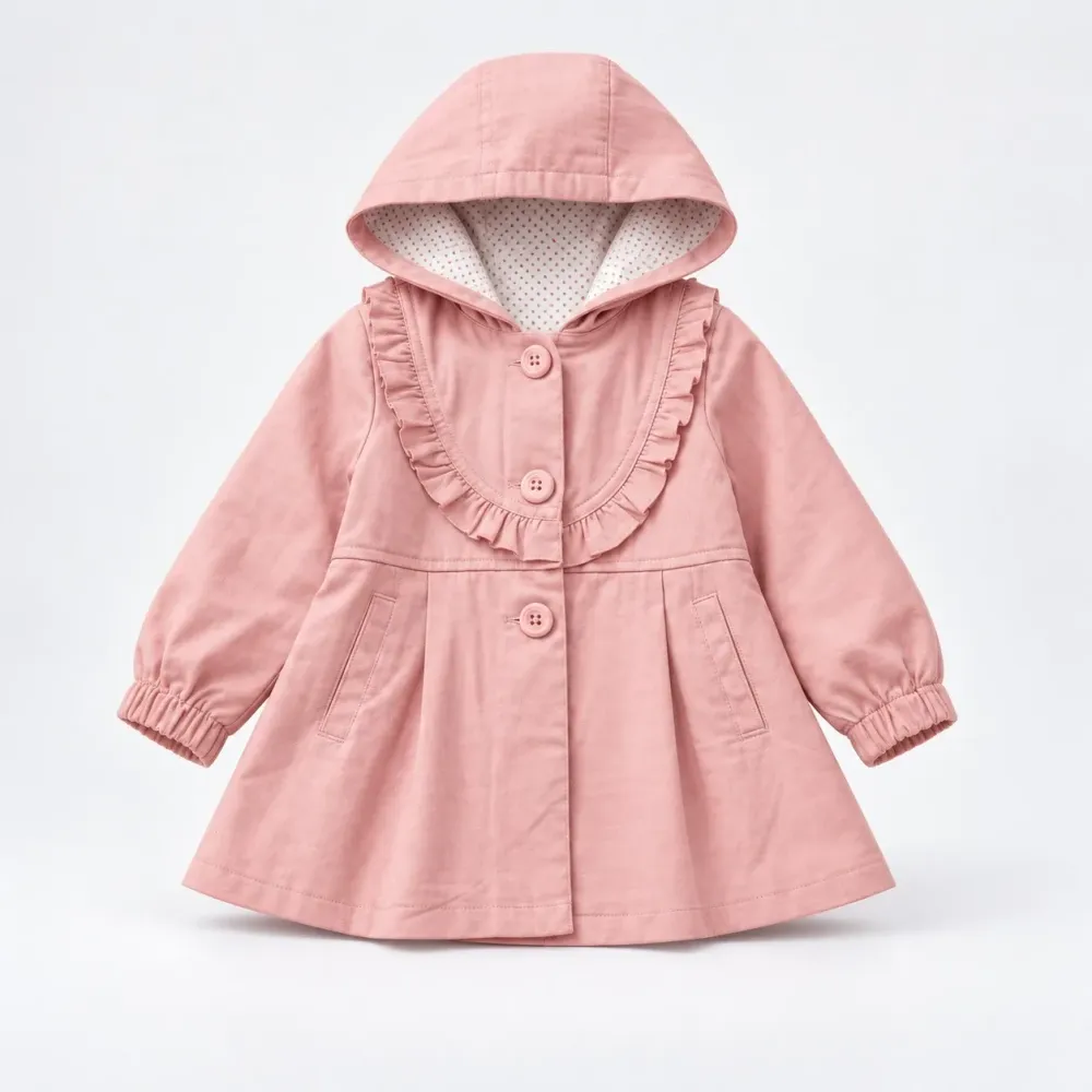 Jacket Girl Ethereal Pink Parka