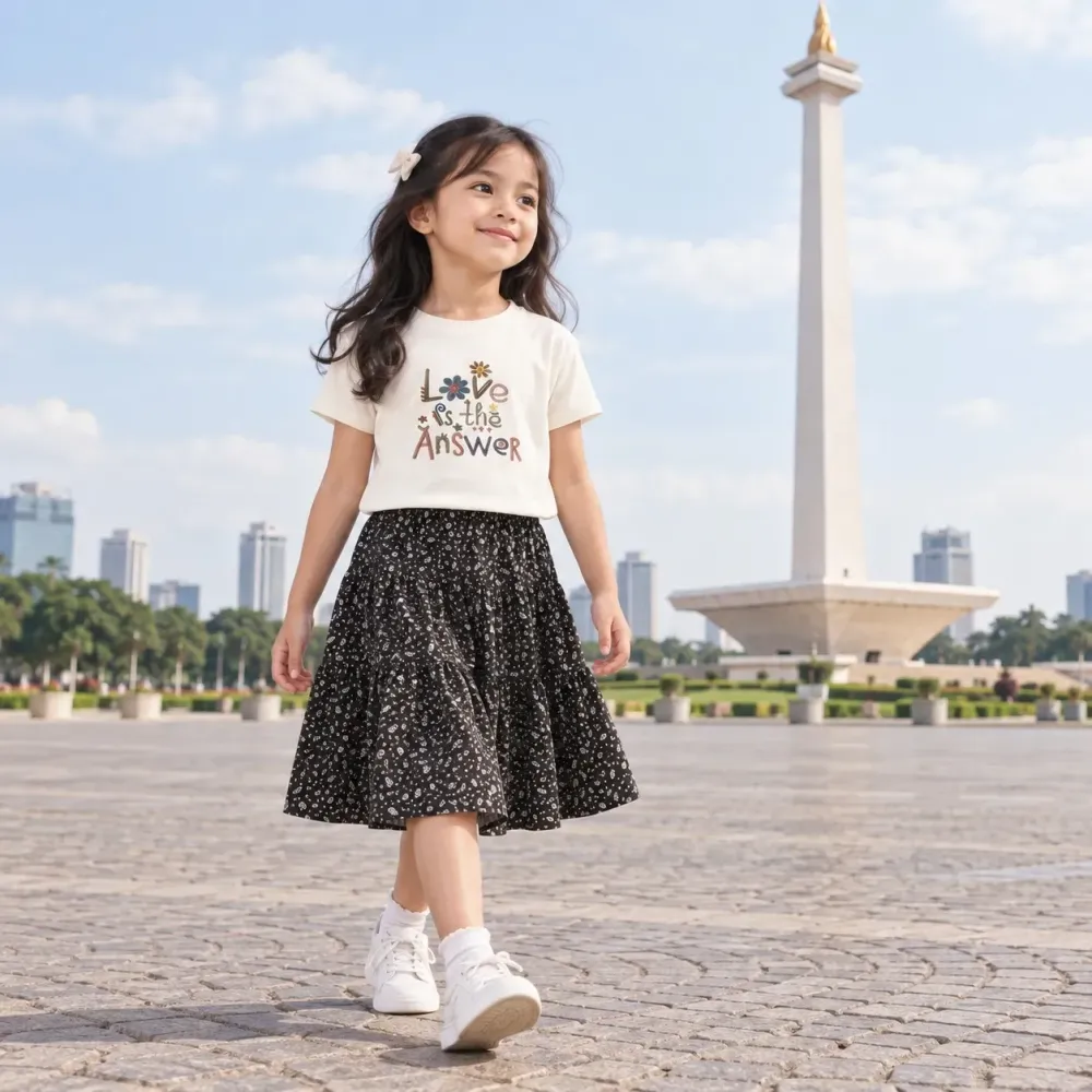 Set Girls Twinkle Moonlit Dots