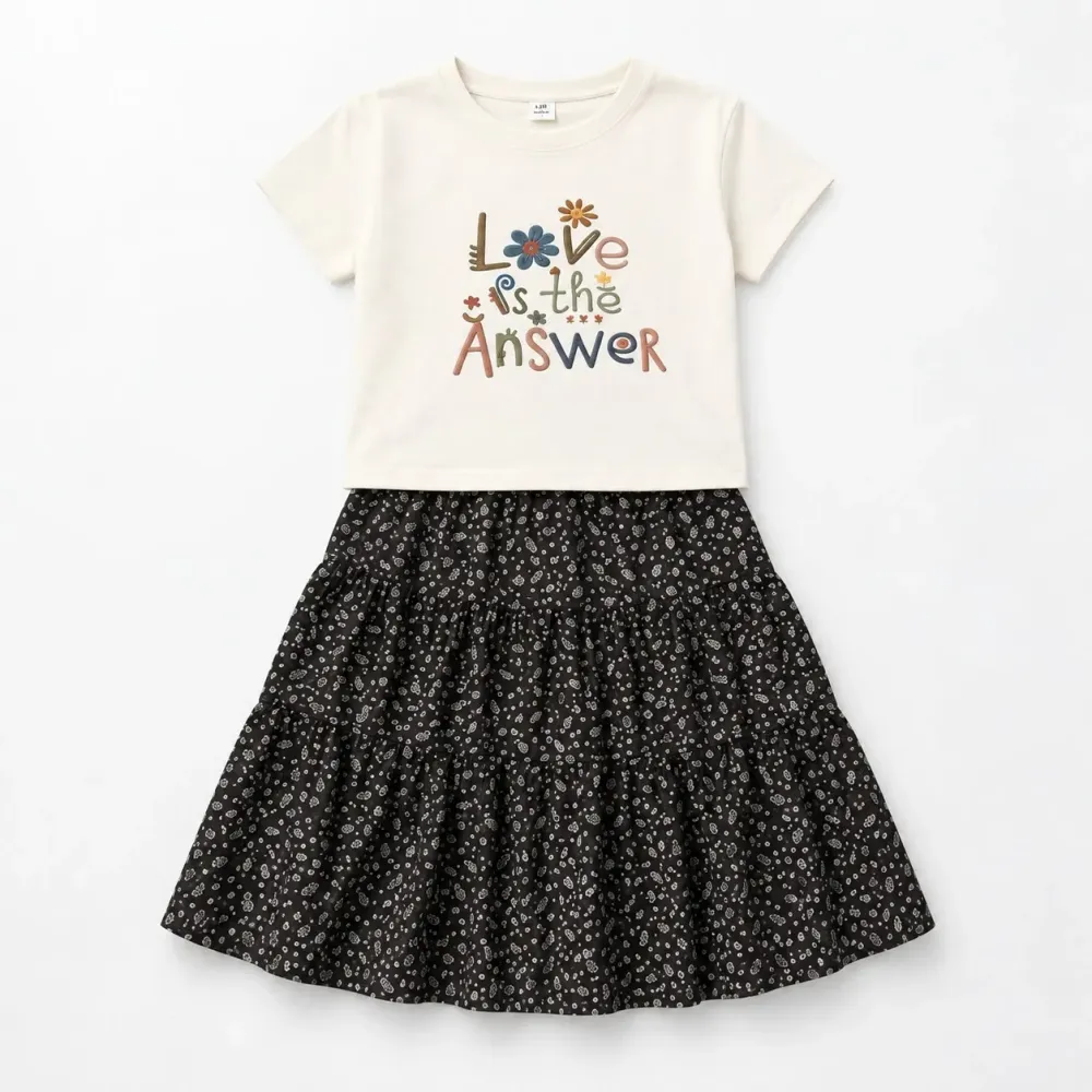 Set Girls Twinkle Moonlit Dots