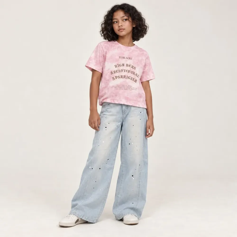 Set Girls Chic Tie-dye