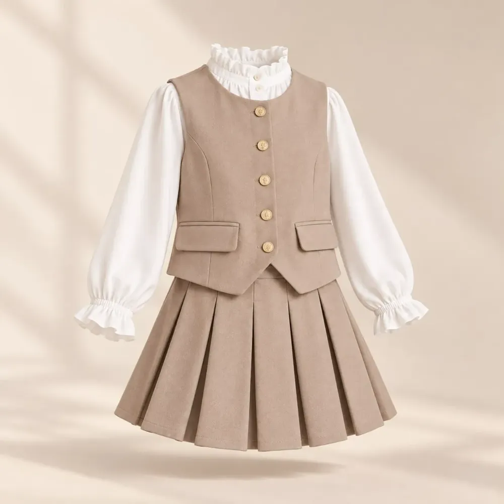 Set Girl Brownie Vest City - Foto 1