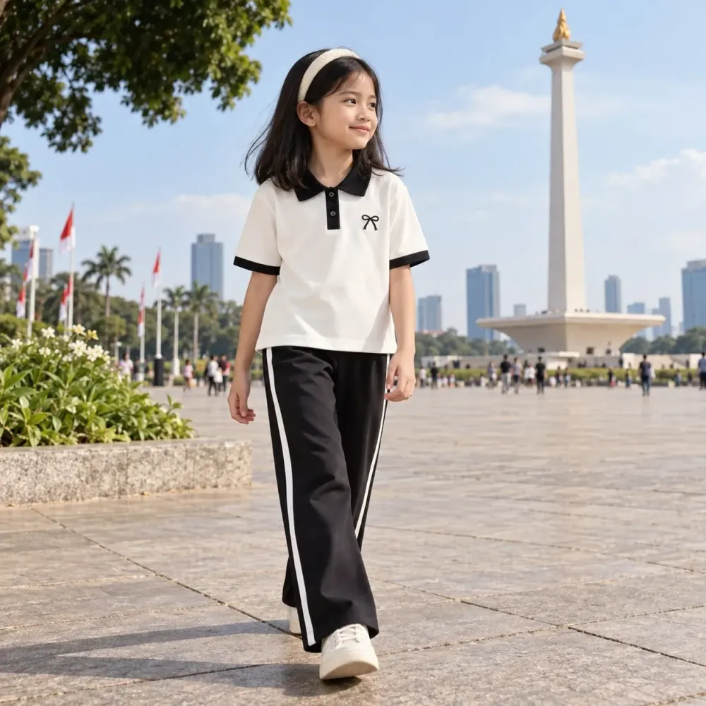 Set Girls Trackie Twist Dash