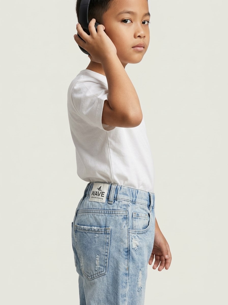 Pants Boys Kavero Blank Denim - Foto 3