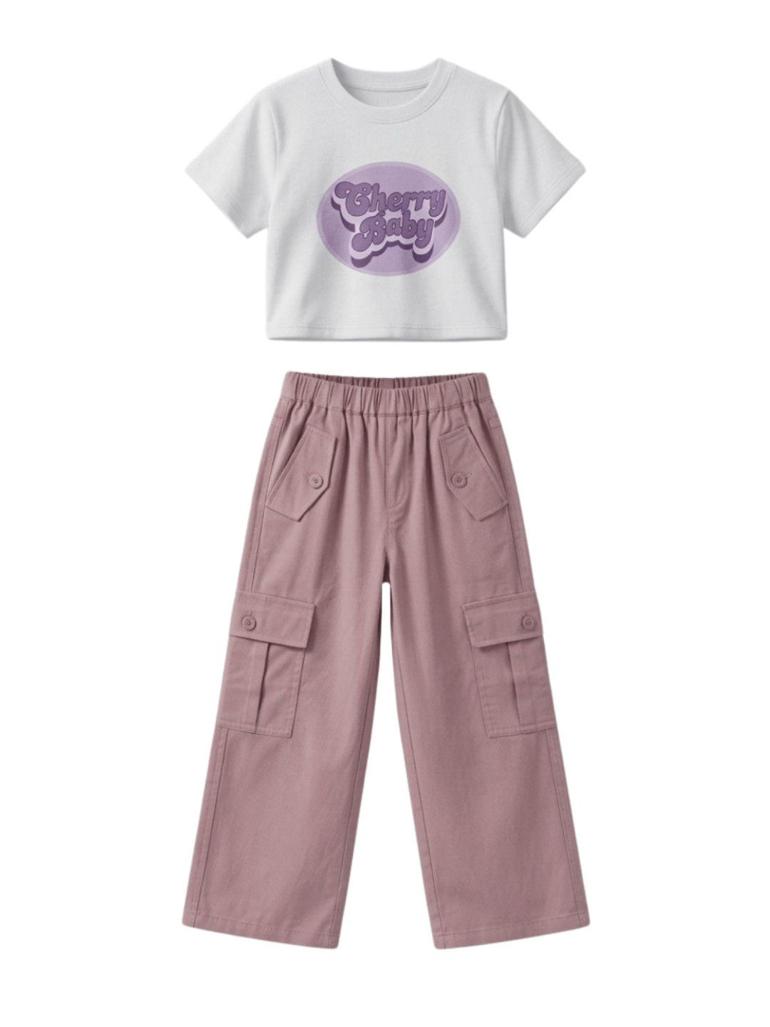 Set Girl Purple Candy Grape