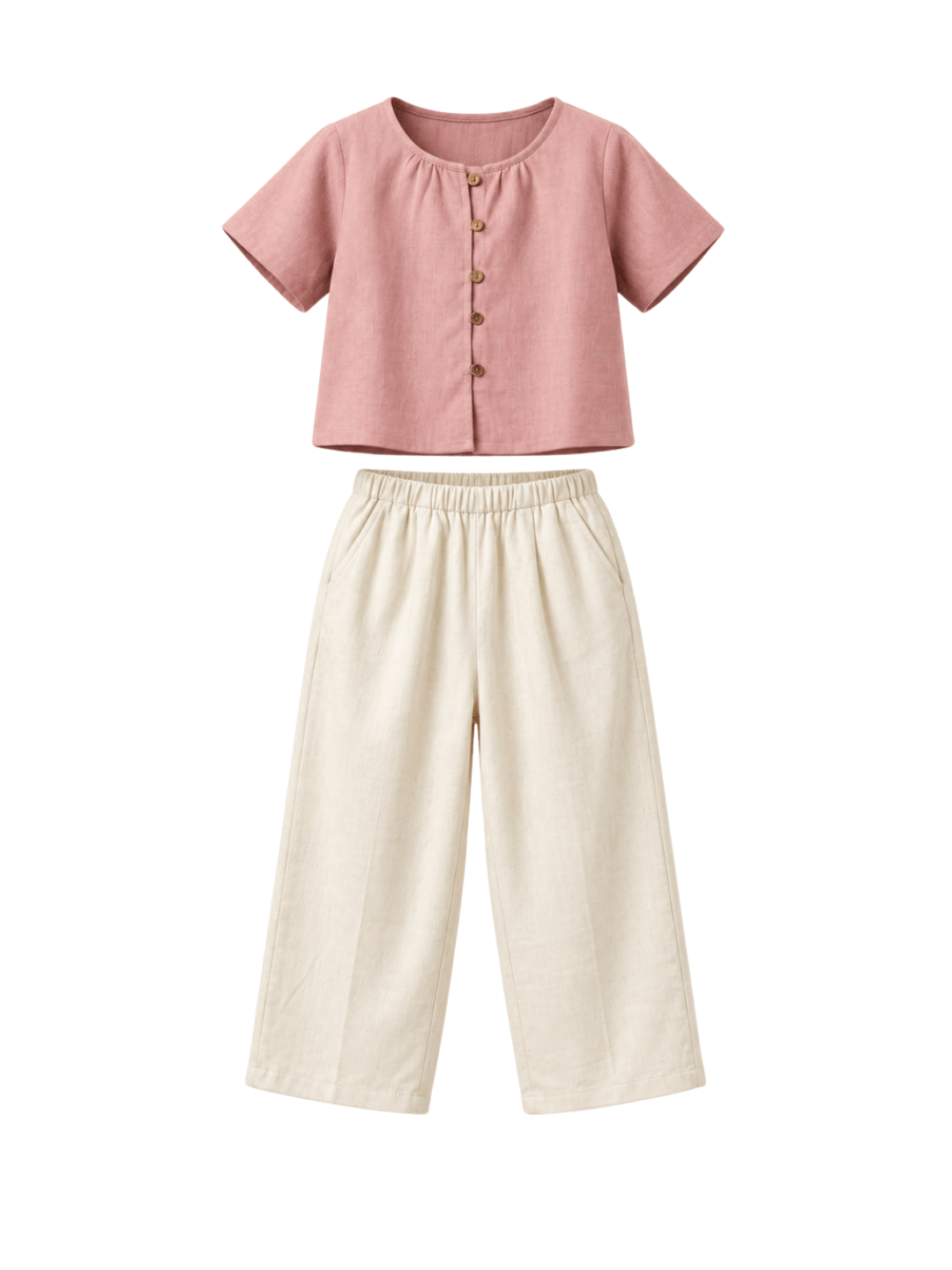 Set Girls Poppy Glow Peach