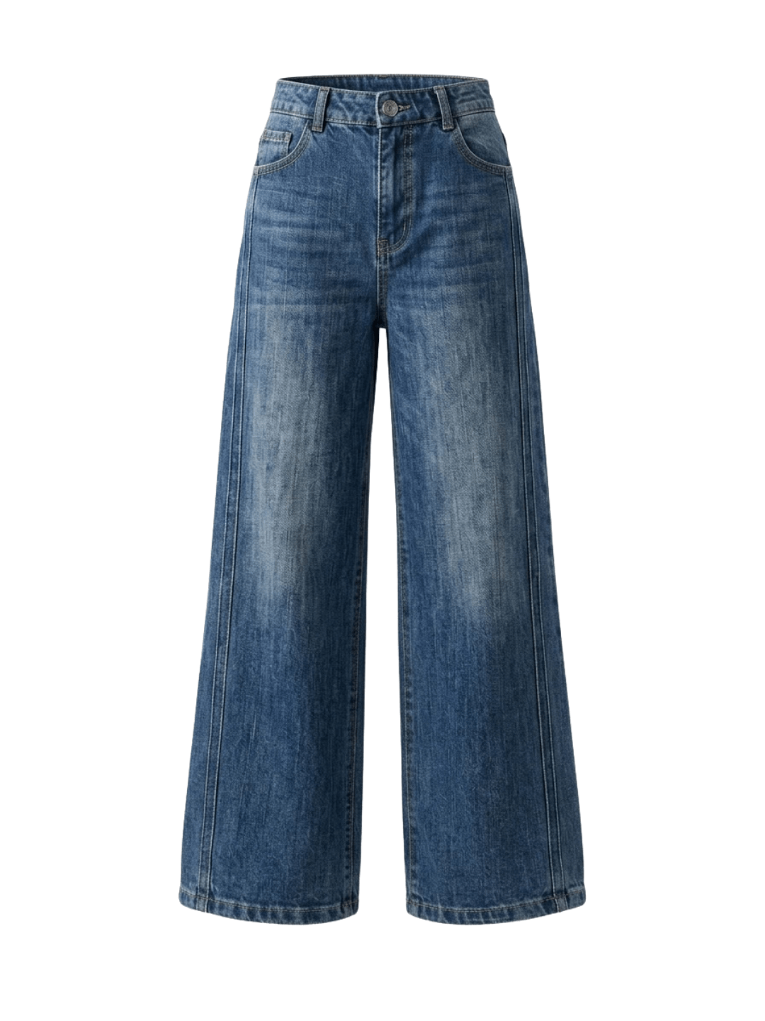 Pants Girls Folk Stripe Denim