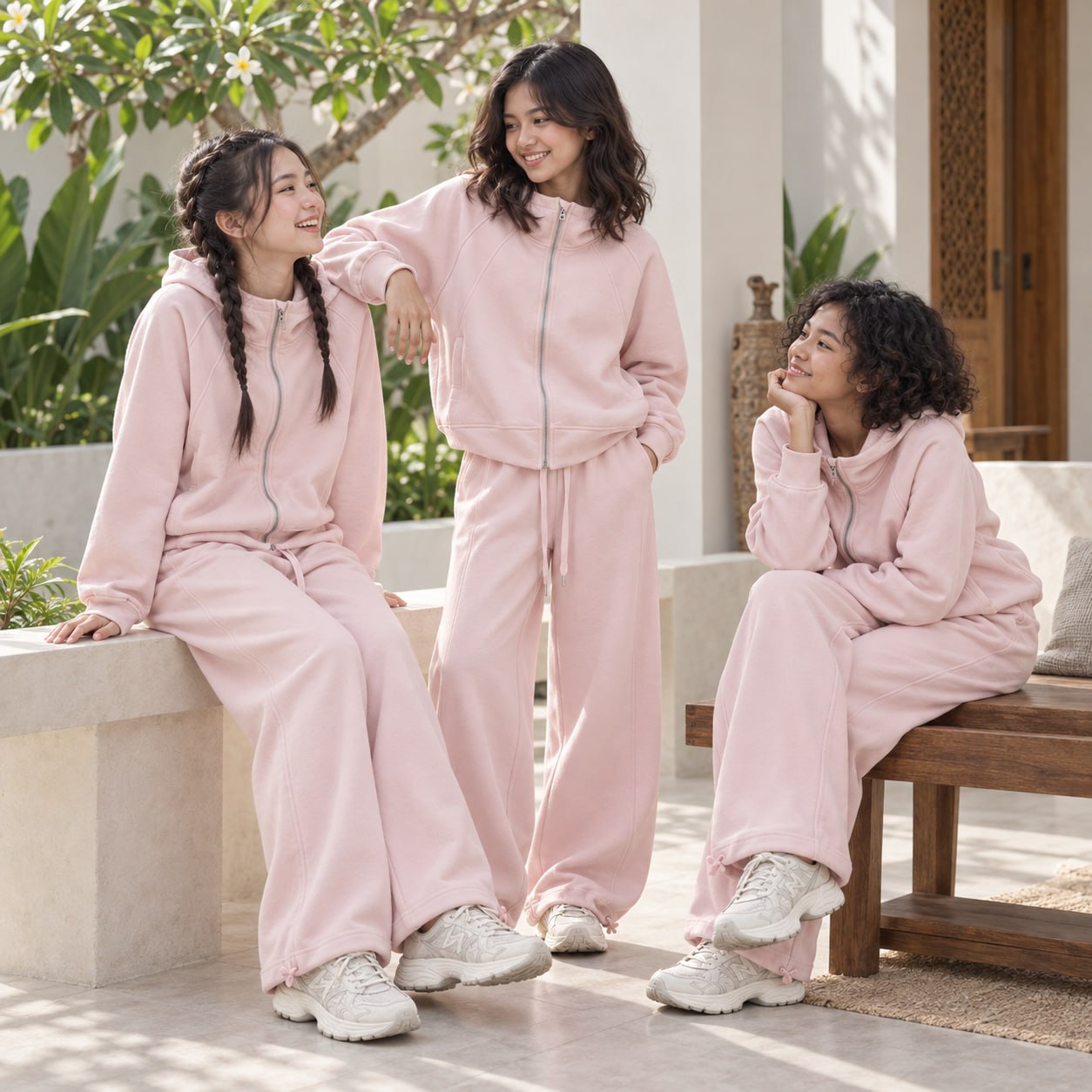 Set Girl Cipher Rose Ensemble