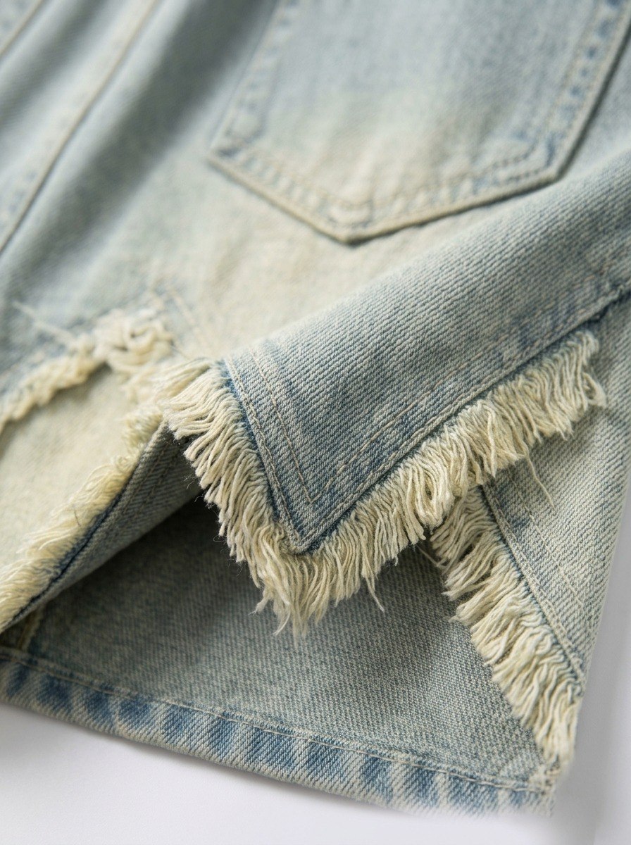 Skirt Girl Half Knee Denim - Foto 1