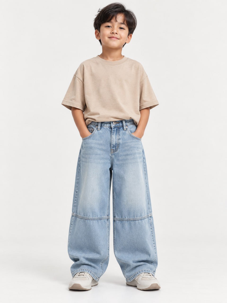 Pants Boys Dynamic Step Denim - Foto 1