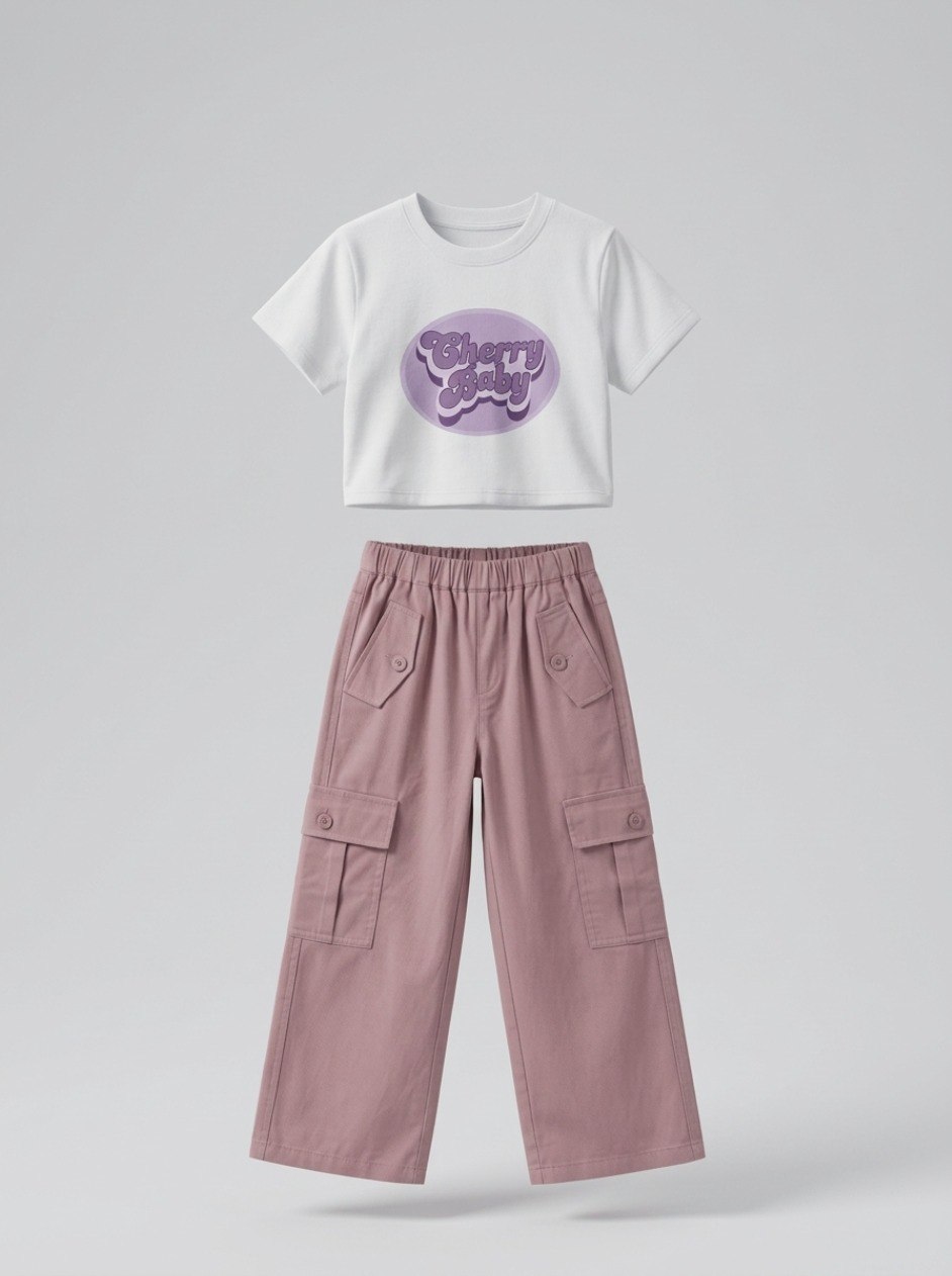 Set Girl Purple Candy Grape
