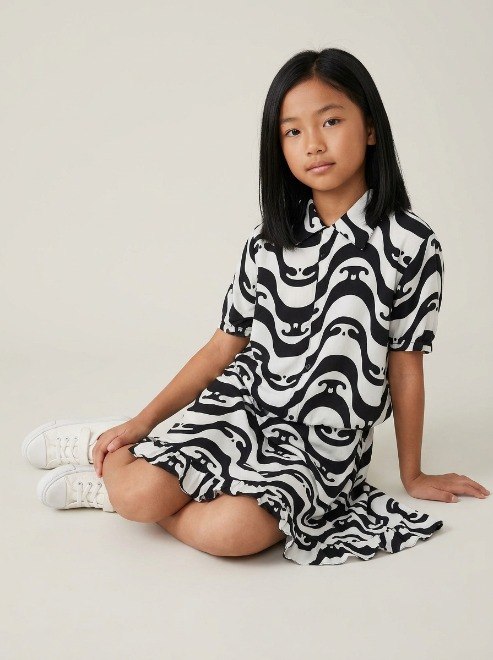 Setelan Kerut Wavy Long Line - Foto 6