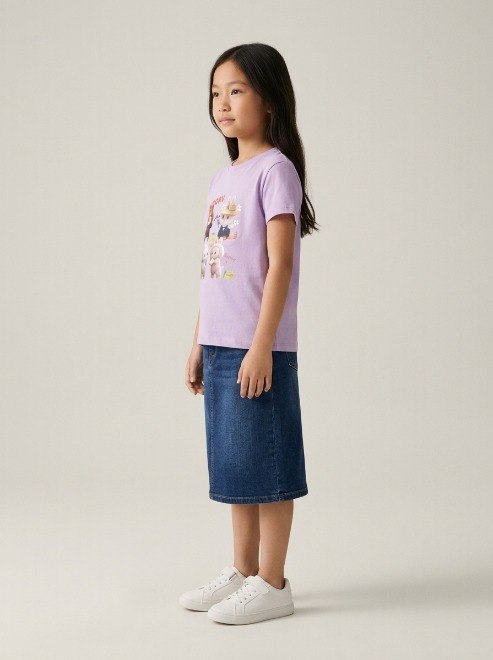 Set Girl Labubu Skirt Dazzling Love