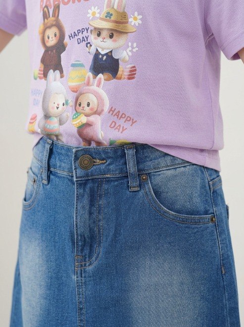 Set Girl Labubu Skirt Dazzling Love - Foto 5