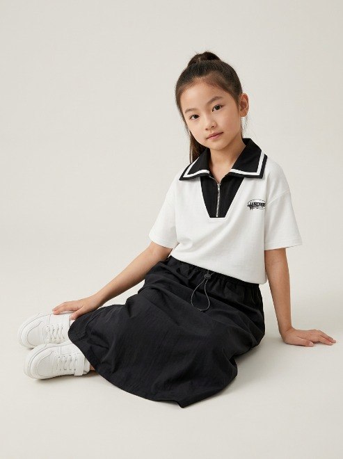 Set Girls Sorss Wash Kids Top