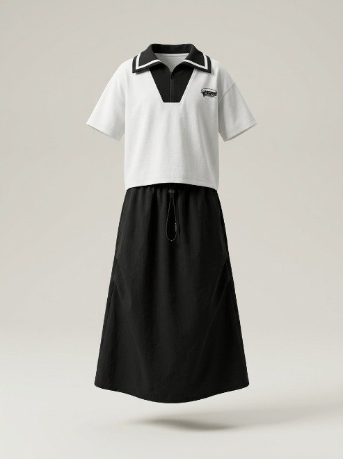 Set Girls Sorss Wash Kids Top