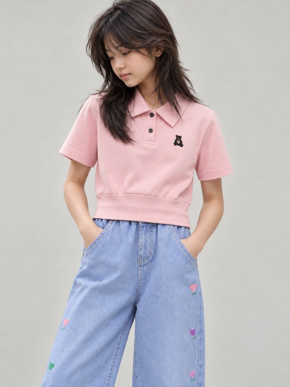 Set Girls Bubble Polo Candies