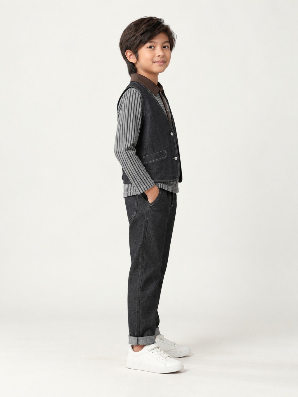 Set Boys Denim Ensemble - Foto 5