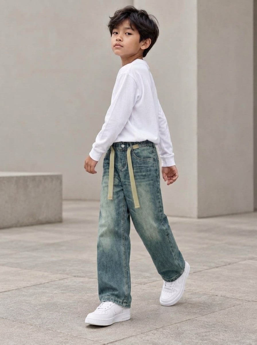 Pants Boys Astronic Hidden Denim - Foto 6