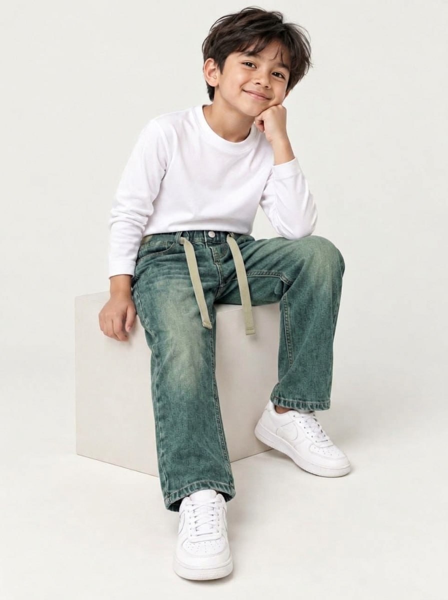 Pants Boys Astronic Hidden Denim - Foto 7
