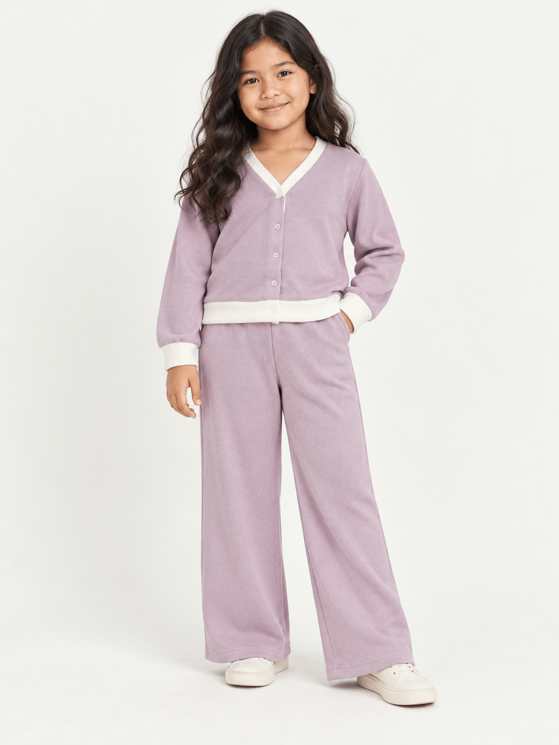 Set Girl Comfy Daily Happy